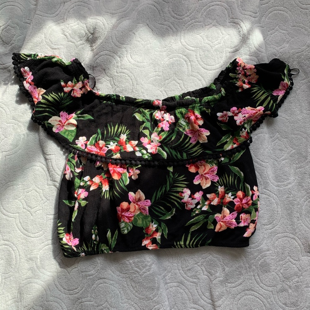 Stitches Crop Top